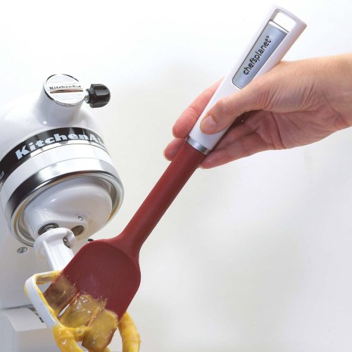 Chef's Planet Red Silicone And Plastic Better Spatula