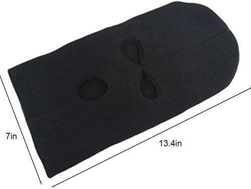 Reusable face masks with adjustable elastic straps for heat, cold, and dry protection.