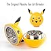 Pokemon Herb Grinder Pikachu 3 Piece Weed Spice Tobacco Poke ball Grinder with Pollen Catcher (Pikachu)