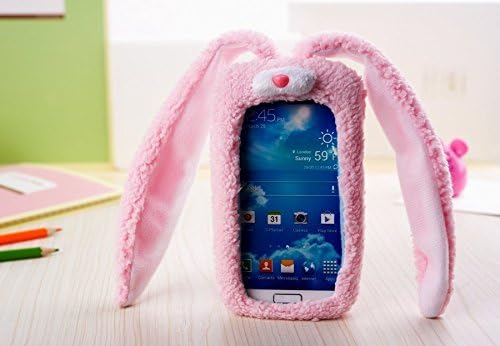 3D Cute funny rabbit Cool Plush Toy Doll Cover Case For Smart Mobile Phones(Sony Xperia ZR M36H / C5502 / C5503)