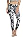 Ekouaer Women's Yoga Workout Pants Active Printed Yoga Leggings