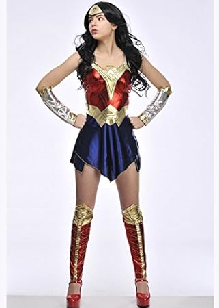 Magic Box Int. Damen Batman v Superman Wunder Frau Kostüm XS (UK6-8)