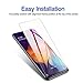 [2 Pack] Samsung Galaxy A50 Screen Protector Tempered Glass,BULUBY Case Friendly 9H Hardness HD No Fingerprint Protective Moile Phone Clear Film for Samsung Galaxy A30/A50