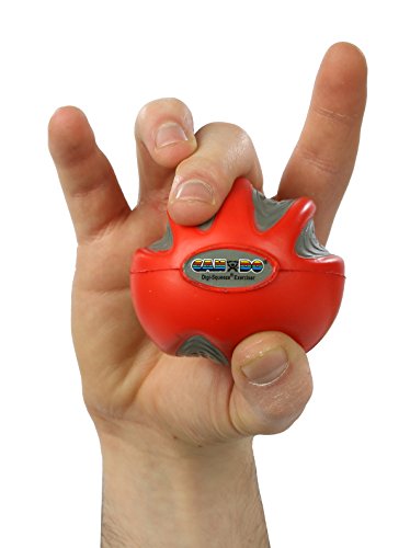CanDo Digi-Squeeze, Light Red, Small