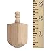 Unfinished 2.5 Inch Wooden Dreidel - 12 Pack | CraftPartsDirect | for DIY Projects and Hanukkah Celebrations