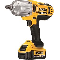 DEWALT 20V MAX Impact Wrench Kit, High