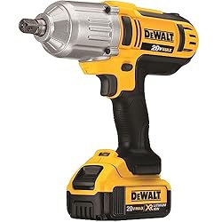 DEWALT 20V MAX Impact Wrench Kit, High