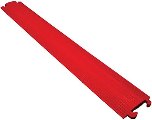 Elasco Dropover Cable Cover with 7.5" x 1.6" Channel - Black