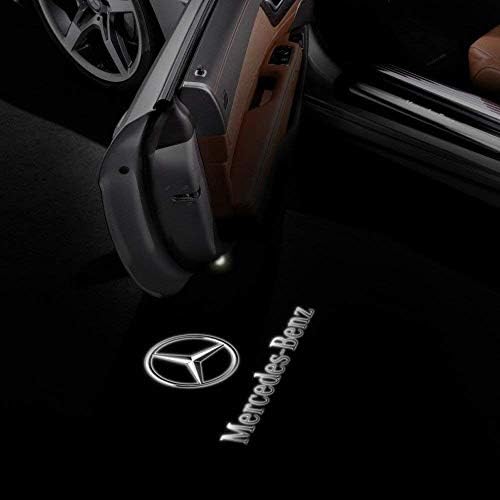 2pcs For Benz W221 benz S Class AMG S500 S350 S63 S65 2006-2013 LED Car door courtesy laser projector Logo Ghost Shadow 3D Light