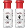 THAYERS AlcoholFree Witch Hazel Facial Toner with Aloe Vera Formula, Clear, Rose Petal, 3 Fl Oz (Pack of 2)