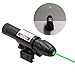 Higoo® Green Laser Dot Sight, Hunting Rifle Green Laser Dot Aiming Scope with Barrel Mount & Pressure Switch