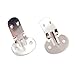 Nakpunar Large Blank Shoe Clips - 20 (10 Pair)