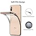 RANVOO Clear iPhone Xs Max Case, Soft Silicone Cover with Gold Electroplated Bumper Thin Slim Fit Case for iPhone Xs Max 6.5 Inch (2018), Gold