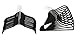 Joy Mangano 24 Pk Suit/Shirt Huggable Hangers, Black