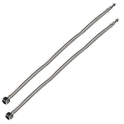 Flexible Hose Pipe Tap Tails for Monobloc Basin Or Kitchen Taps (900mm x 12mm)