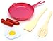 Little Treasures Small Sized Cooking & Frying Pan for Kids Imaginary Playtime