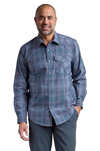ExOfficio Men's Okanagan Mini Check Long Sleeve Shirt