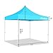 Ohuhu Pop-Up Canopy Tent - 10 x 10 ft, Instant Shelter Canopy with wheeled Carrying Bag (light blue)