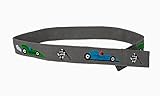 Myself Belts Easy to Fasten Belt for Little Boys -Grey Race Car