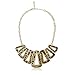Gem Stone King Stunning Leopard Set with Geometric Dangle Earrings and Necklace Set