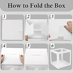 Voircoloria Baby Boxes with 42pcs Letters for Baby