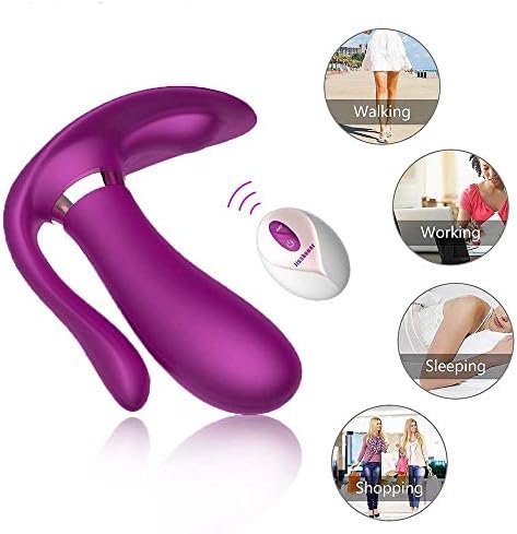 NicoMoO Handhold Wand Massager - 100% Waterproof - Memory Function - Arbitrary Bending - 10 Powerful Speeds - USB Magnetic Charge - Suitable for Carrying When Traveling. (Purple)