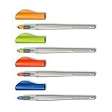 Pilot Parallel Calligraphy Pen Set, 1.5 mm, 2.4 mm, 3.8 mm and 6 mm with Bonus Ink Cartridge (P9005SET)