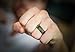 Mens Silicone Wedding Ring - 4 Rings Pack - Ultra Premium Quality Bands for Active Men - Black Grey Blue Green Camo (12)