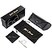 JOJO'S SECRET Oversized Rimless Sunglasses,Gradient Clear Lens Sunglasses JS019 (Gold/Gradient Brown, 2.56)