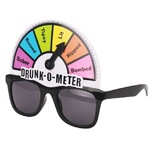 Whehoo Funny Glasses Shaped Sunglasses Drinking Party Photo booth Props Costume Accessories