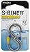 Nite Ize S-Biner Marine SlideLock #2, 316 Stainless Steel, Marine-Grade S-Biner with Two, Independently Locking Gates Size #2 for 10lb Rating