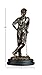 Deco 79 Poly-Stone Golfer, 16 by 8-Inch