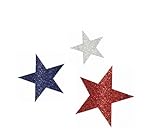 Shindigz Patriotic Glitter Cutouts (Assorted)