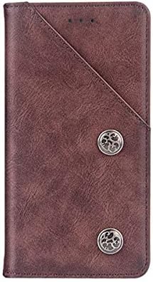 Yadasaro Nokia 8 Sirocco Leather Wallet Case, PU Leather Magnetic Smartphone Dustproof Anti-fall Shockproof Kickstand Flip Full Body Protective Case Cover with Card Slot forNokia 8 Sirocco Red