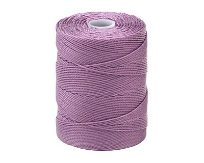 C-LON Fine Weight Bead Cord, Orchid - 0.4mm, 136 Yard Spool