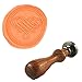 MDLG Vintage Filigree Heart Custom Picture Logo Love Wedding Invitation Wax Seal Sealing Stamp Rosewood Handle Set