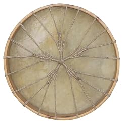 American Shamanic Native Drum Bison Natural Hide