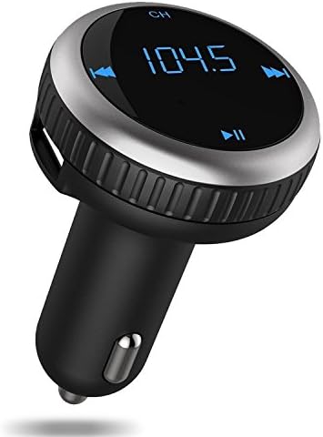 Bluetooth FM transmitter[ Smart Car locator][Dual USB car charger][32G SD/TF card music control][Hands-free calling]for iPhone/Samsung /Motorola/LG/Nexus Phones/Tablets Mp3 Mp4 Player