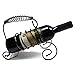 Vodolo (Set of 10) Wine Bottle Stopper - Wine Protector Air Vacuum Stoppers Beverage Bottle Stoppers Reusable Wine Bottle Sealers Food Grade Latex & Air-Tight Grip To Keep Wine Fresh, Black