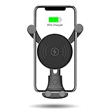 10W Wireless Charger, Wireless Fast Car Mount, Air Vent Phone Holder, 10W Compatible for Samsung Galaxy S9, S9+, S8, S8+,Note 8, 7.5W Compatible for iPhone X