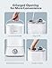 Homech SL-AH001 Cool Mist, 26dB Quiet, 4L Ultrasonic Humidifiers for Large Bedroom Home Babies, 360° Nozzle, Waterless Auto Shut-Off, White