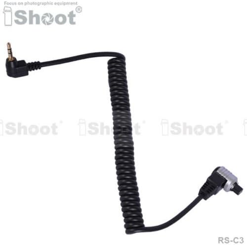 Remote Switch Shutter Release Cable Cord RS-C3 f Canon Camera EOS 7D 5D&amp;MARK II