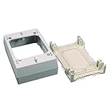 Legrand - Wiremold NMW3 Nonmetallic Raceway Deep Outlet Box