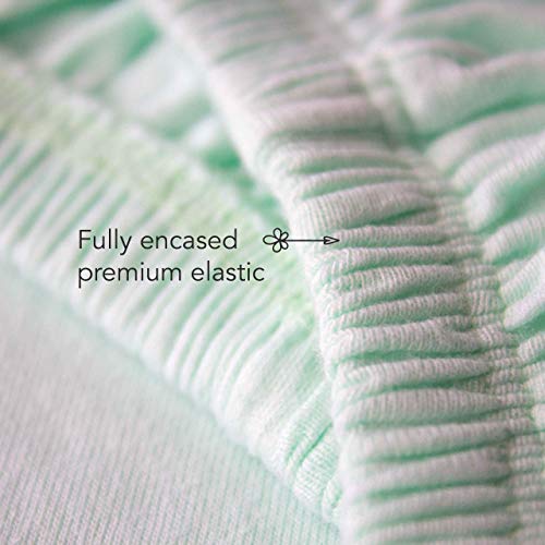 100 Organic Cotton Sheets for The Guava Lotus Travel Crib (Set of 2