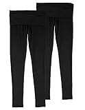 Kalon Juniors Fold Over Leggings Lightweight