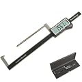 iGaging 100-048 Brake Rotor Gauge Wheels On Large Digital Electronic Display Caliper