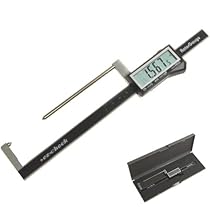 iGaging 100-048 Brake Rotor Gauge Wheels On Large Digital Electronic Display Caliper