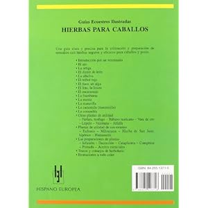 Hierbas para caballos/ Herbs for Horses (Guias Ecuestres Ilustradas/ Illustrated Equestrian Guides) (Spanish Edition)
