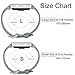 Vancle Replacement Bands Compatible with Fitbit Blaze, 4 Pack (Silver, Black, Slate, Gray, Large)