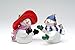 Cosmos Gifts 56515 Snowman Couple Salt and Pepper Set, 3-1/2-Inch